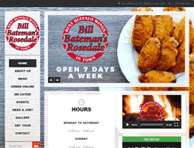 Tablet Screenshot of billbatemansexpress.com